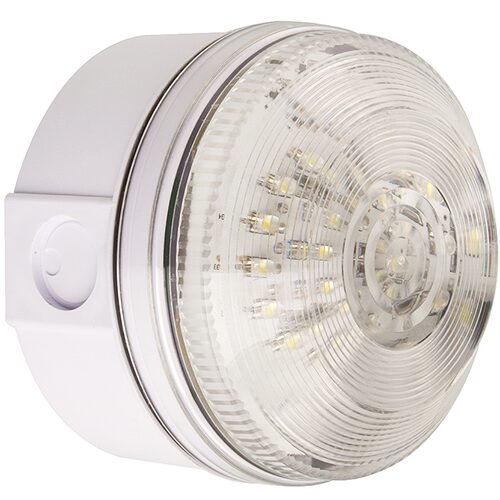 LED195 Blixtljus med klar lins från ACS Nordic AB