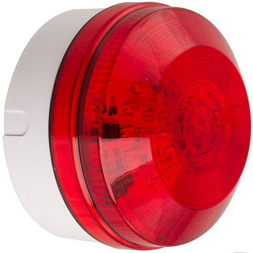 LED195 Blixtljus med röd lins från ACS Nordic AB